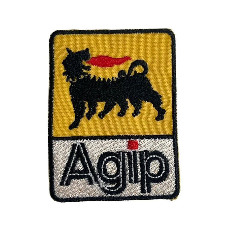 Agip Motor Oil Retro Embroidered Patch